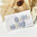画像1: 即日発送【完成品】ブルー系フラワー大人かわいいネイルチップ　（07） (1)