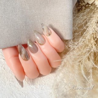 RIPINAIL ネイルチップ #2 OM グレー RIPI NAIL