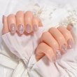 画像2: シフォンフラワーの年中使えるふんわりネイルチップ452 (2)